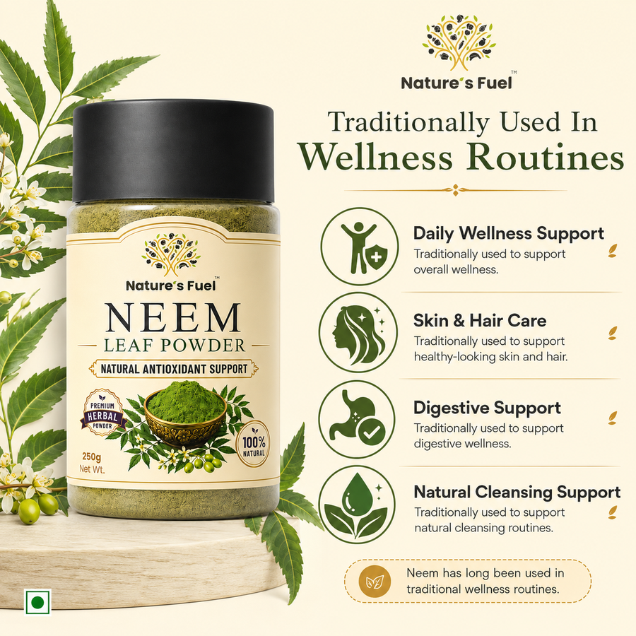 Kadvo Limdo — Pure Neem Leaf Powder