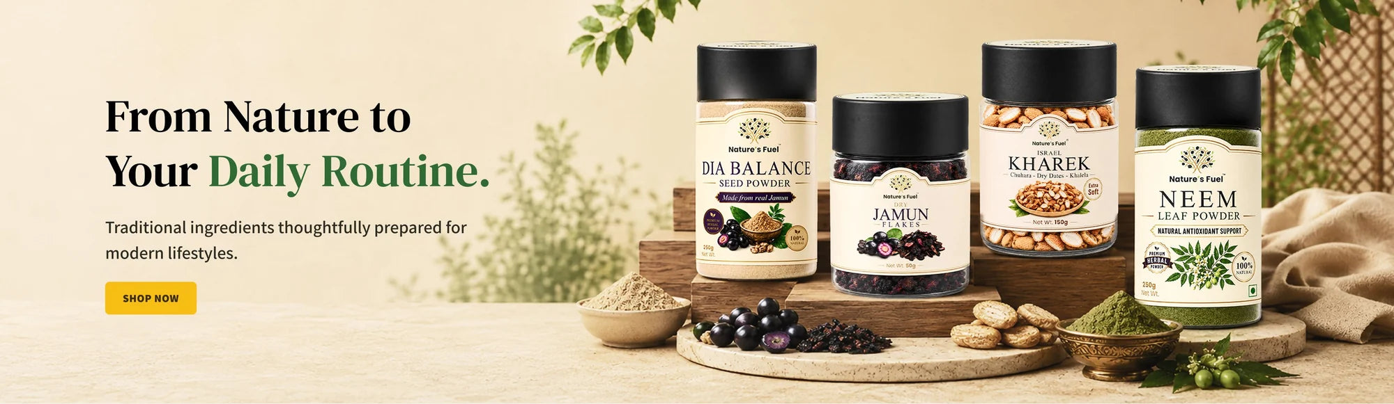 Powered by nature, crafted for wellness