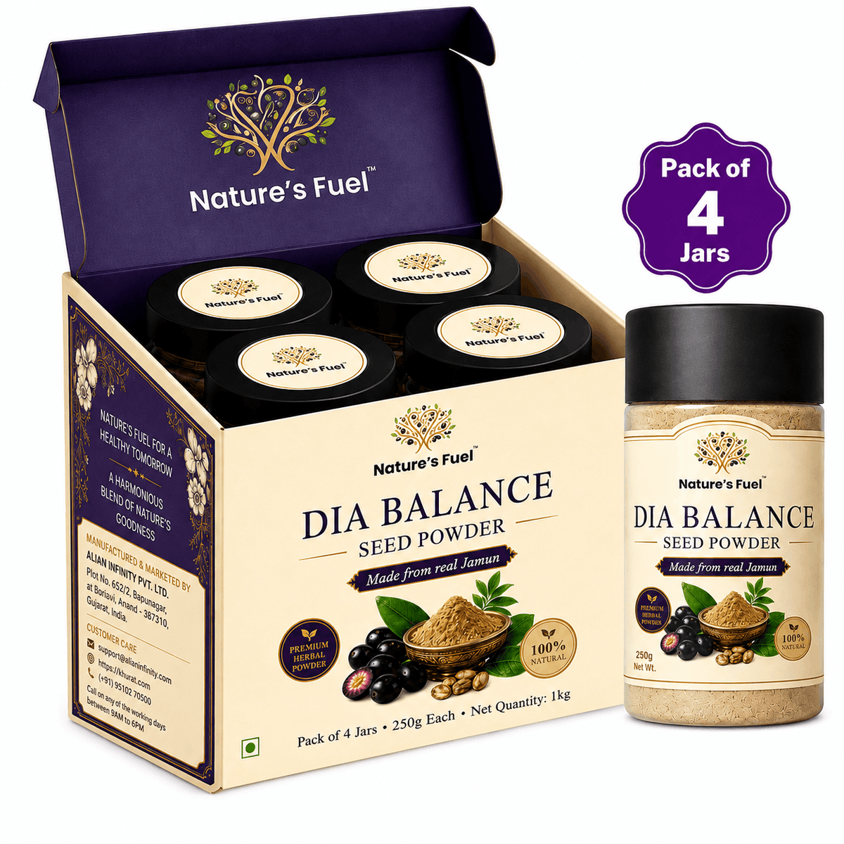 Dia Balance — Jamun Seed Powder