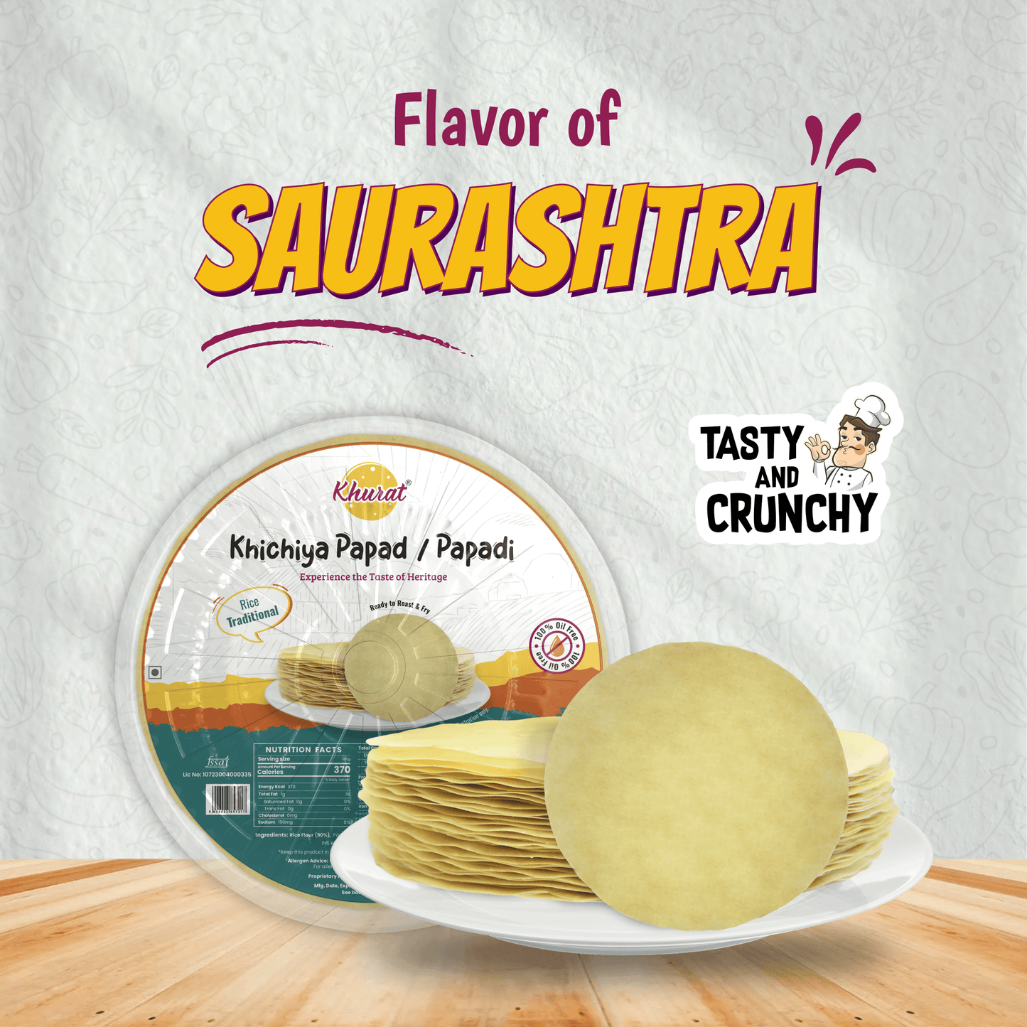Rice Papad