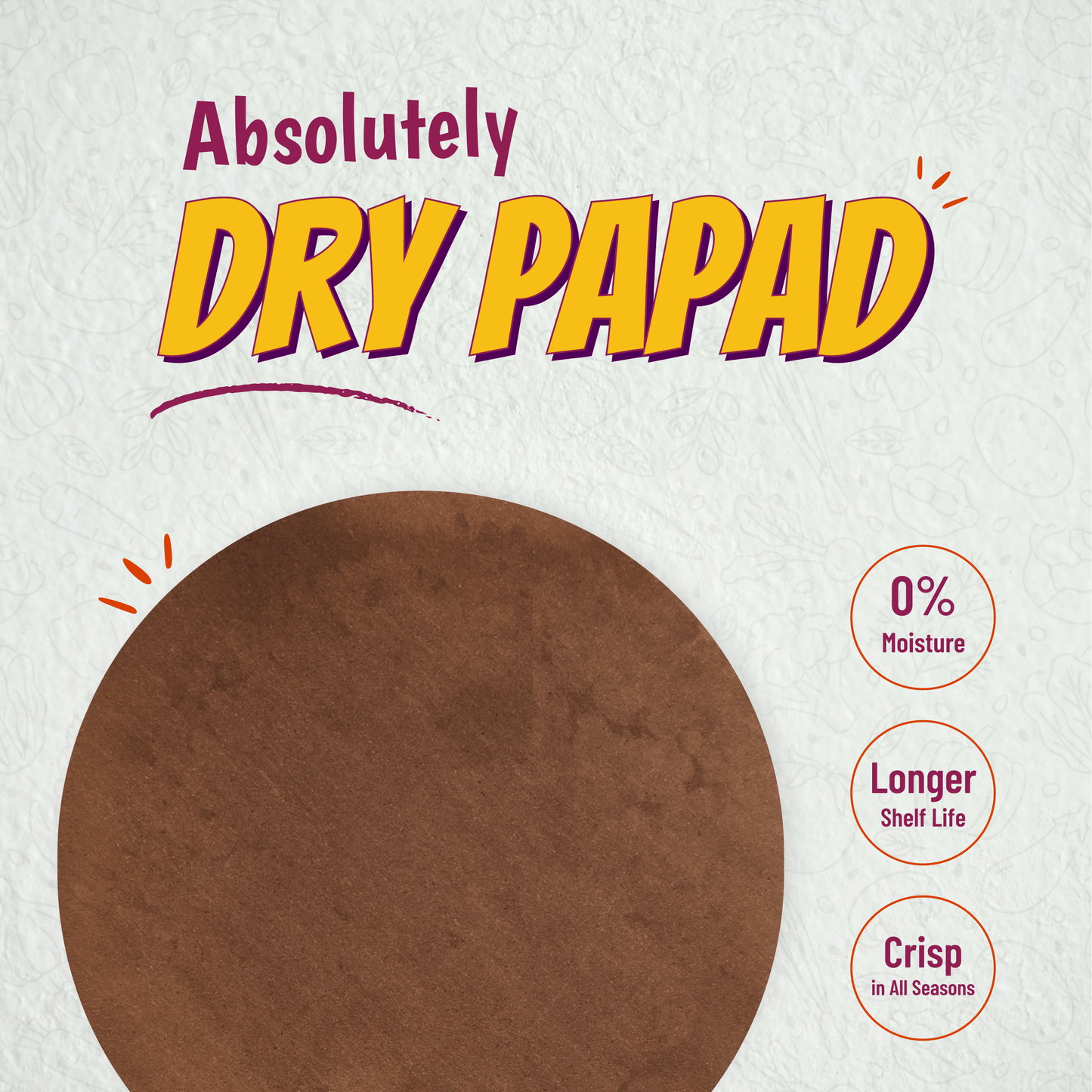 Finger Millet Papad