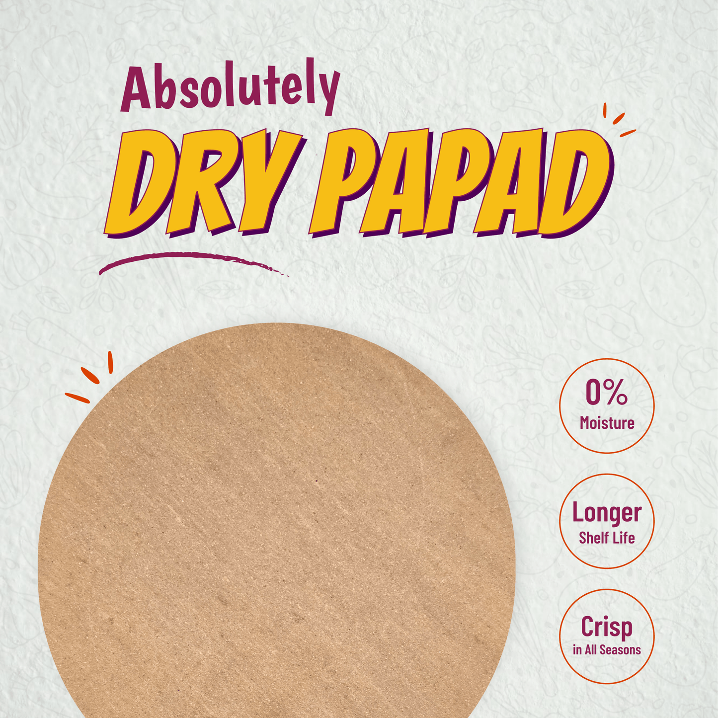 Sorghum Papad