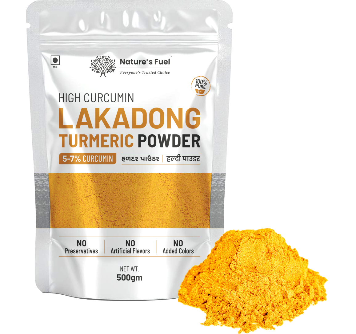 High Curcumin Lakadong Turmeric Powder (હળદર પાઉડર)