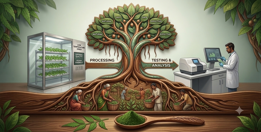 <p>Pure neem. Nothing added. Nothing hidden</p>