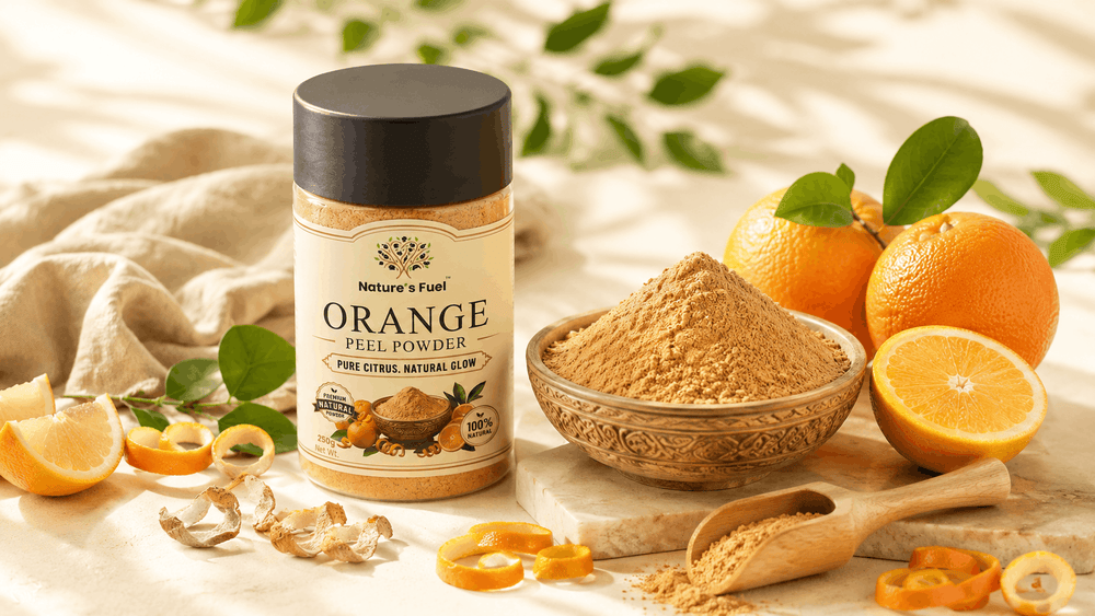 Orange Peel Powder - Pure orange peel. Nothing added. Nothing hidden.