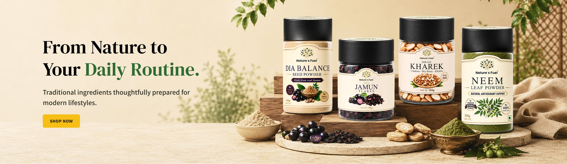 Powered by nature, crafted for wellness