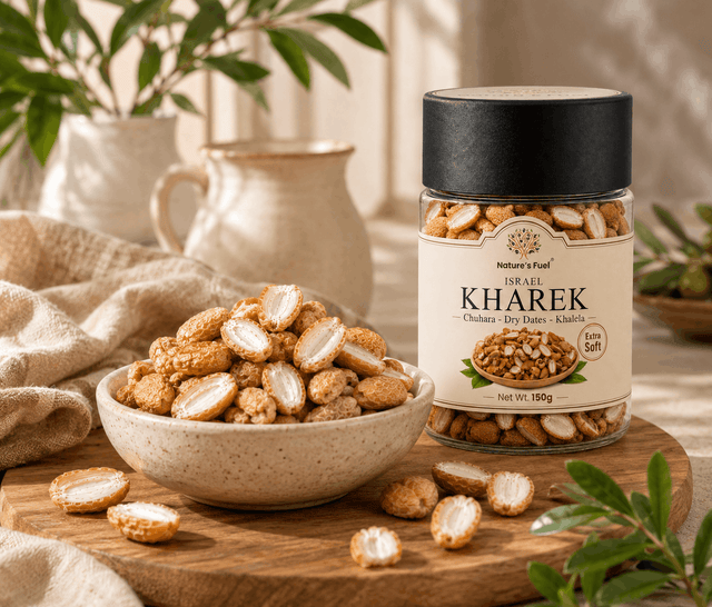 How to use dehydrated Israel Kharek - step 1: just open and eat